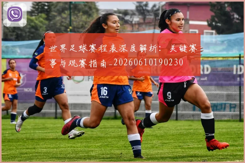 世界足球赛程表深度解析：关键赛事与观赛指南_20260610190230